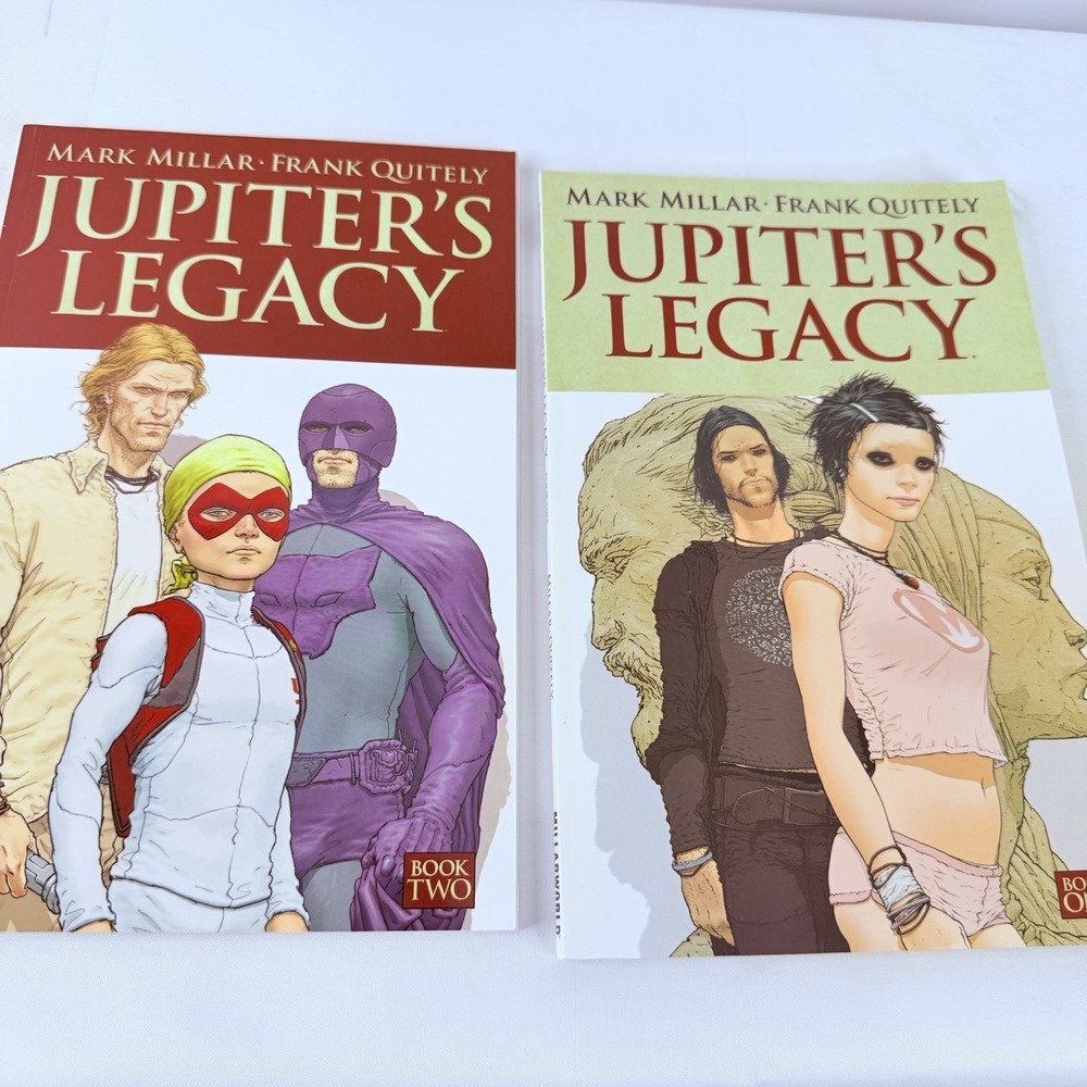 Jupiter's Legacy Books One & Two TPB Lot Mark Millar Frank Quietly